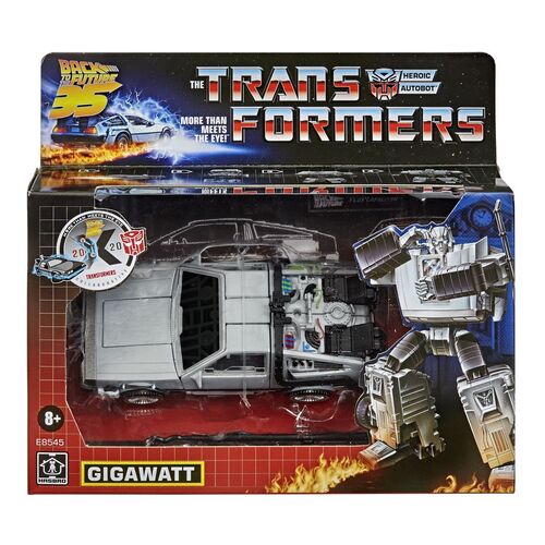 Transformers Generations Back to the Future Mash-Up Gigawatt Figure