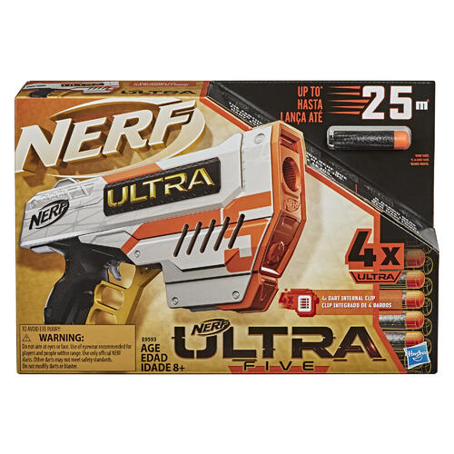 Nerf Ultra Five Blaster + 4 Darts