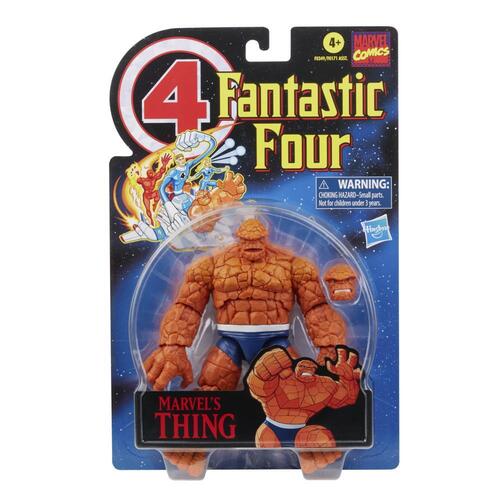 Marvel Legends Series Retro Fantastic Four Marvels Thing Action Figure
