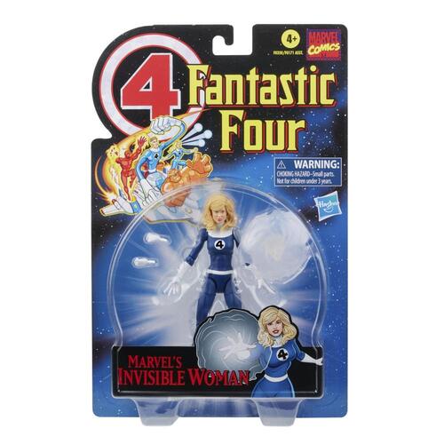 Marvel Legends Series Retro Fantastic Four Marvels Invisible Woman Action Figure