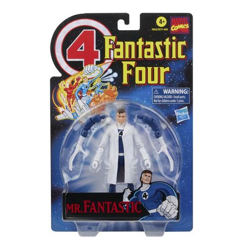 Marvel Legends Series Retro Fantastic Four Mr Fantastic Action Figure
