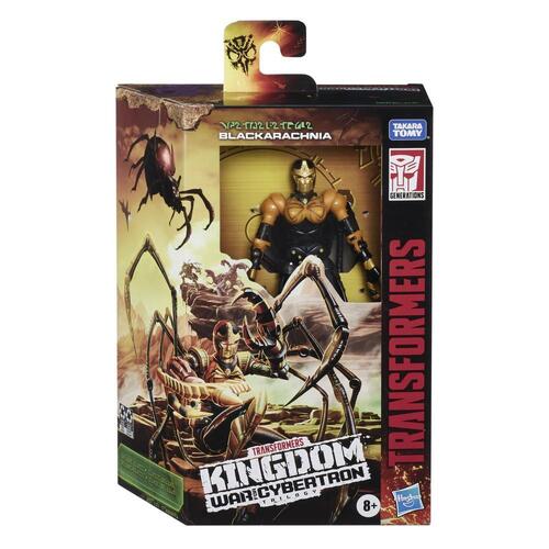 Transformers Generations Kingdom Deluxe WFC-K5 Blackarachnia Action Figure