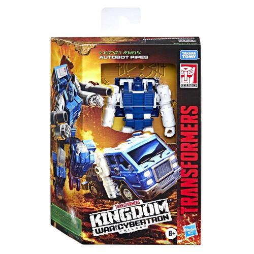 Transformers Generations Kingdom Deluxe WFC-K32 Autobot Pipes Action Figure