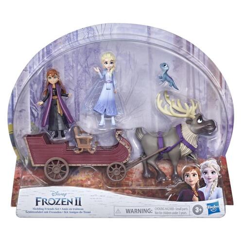 Disney Frozen 2 Sledding Friends Small Dolls Set