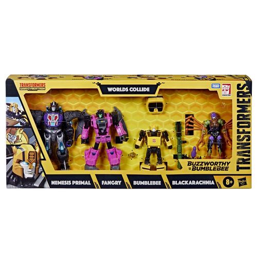 Transformers Buzzworthy Bumblebee Worlds Collide Multipack