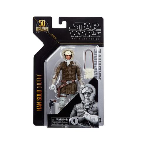 Star Wars The Black Series Archive Han Solo (Hoth) Figure