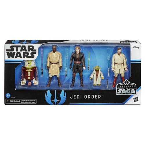 Star Wars Celebrate the Saga Jedi Order Figure Action Figure Set 5-Pack