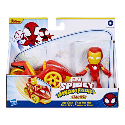 Marvel Spidey and His Amazing Friends Iron Man & Iron Racer