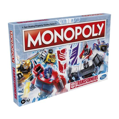 Monopoly Transformers Edition Board Game