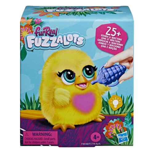 furReal Fuzzalots Chick Interactive Animatronic Color-Change Toy