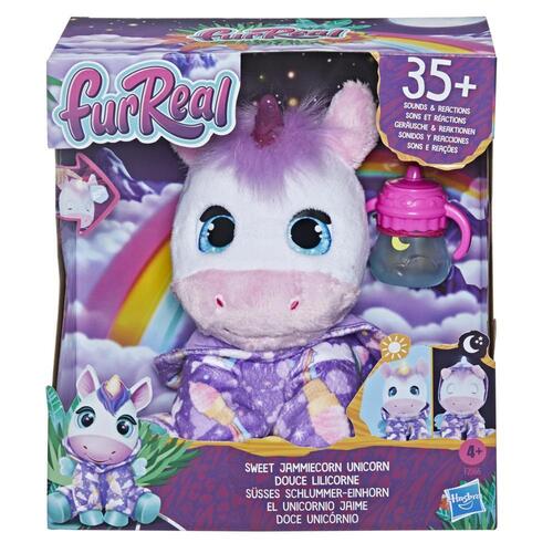 FurReal Sweet Jammiecorn Unicorn Interactive Plush Toy