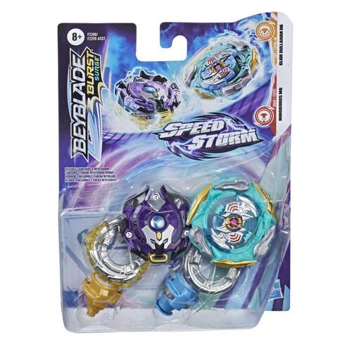 Beyblade Burst Surge Speedstorm Glide Dullahan D6 & Minoboros M6 Dual Pack
