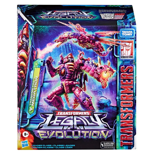 Transformers Legacy Evolution Leader Transmetal II Megatron Action Figure (8.5”)