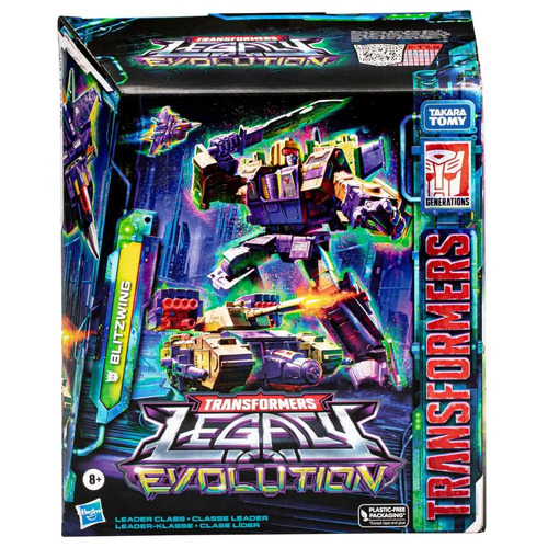 Transformers Legacy Evolution Leader Blitzwing Action Figure (7”)
