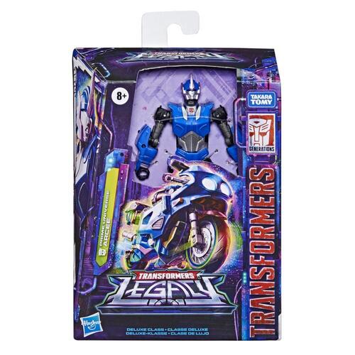 Transformers Generations Legacy Deluxe Prime Universe Arcee Action Figure