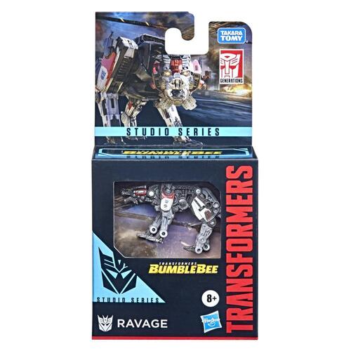 Transformers Studio Series Core Class Transformers Bumblebee Ravage Figure