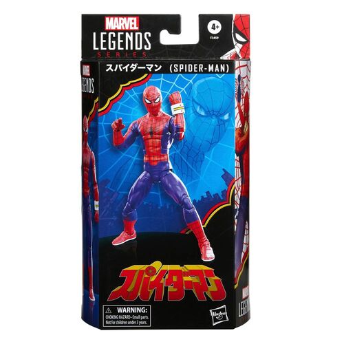 Marvel Legends Series Spider-Man 60th Anniversary Japanese Spider-Man Action Figure