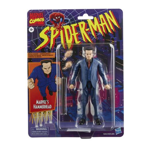 Marvel Legends Series Spider-Man Retro Marvels Hammerhead Action Figure