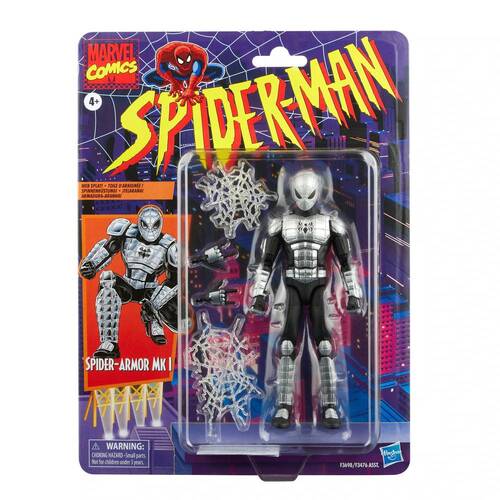 Marvel Legends Series Spider-Man Retro Spider-Armor MK I Action Figure