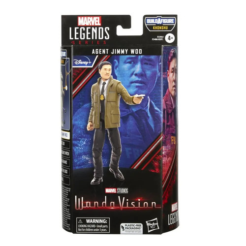 Marvel Legends Series MCU Wandavision Agent Jimmy Woo Action Figure