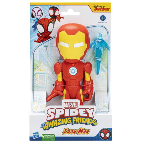 Marvel Spidey and His Amazing Friends Supersized Iron Man Action Figure