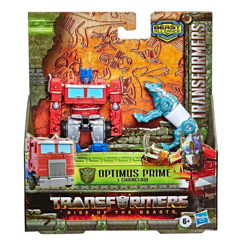 Transformers Rise Of The Beasts Optimus Prime & Chainclaw