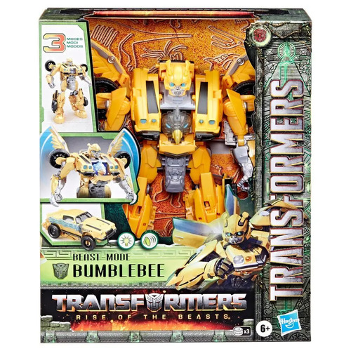 Transformers Rise Of The Beasts Beast-Mode Bumblebee Action Figure