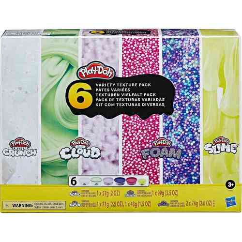 Play-Doh 6 Variety Texture Pack