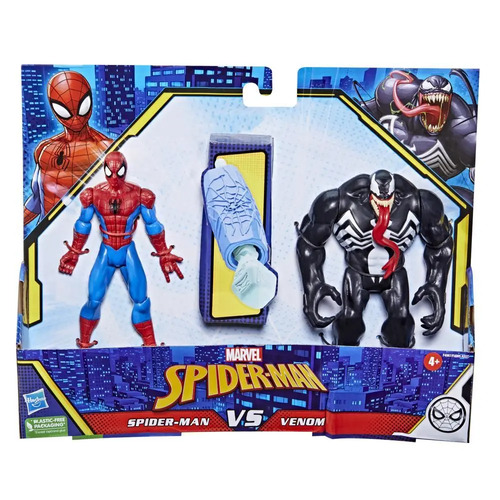 Marvel Spider-Man Spider-Man Vs Venom Battle Packs 2-Pack