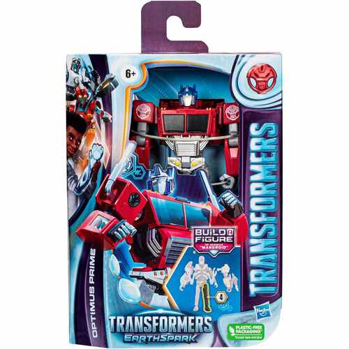 Transformers EarthSpark Deluxe Optimus Prime Action Figure