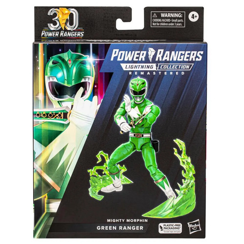 Power Rangers Lightning Collection Remastered Mighty Morphin Green Ranger Action Figure
