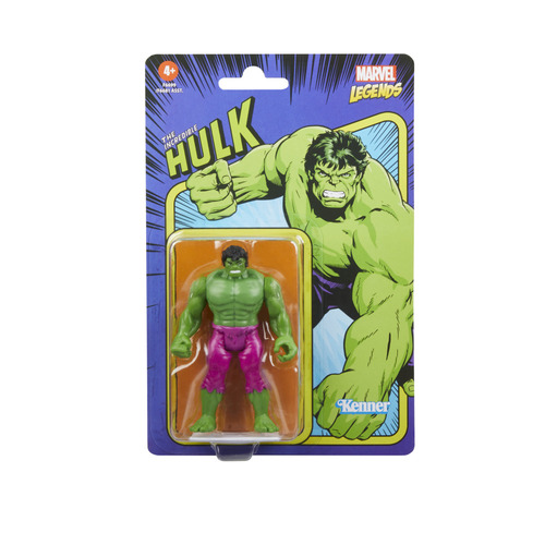 Marvel Legends Retro 375 Collection Hulk 3.75-Inch Action Figures