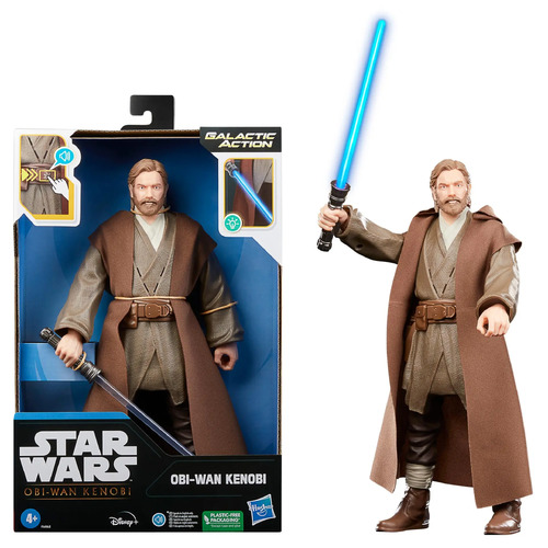 Star Wars Galactic Action Obi-Wan Kenobi