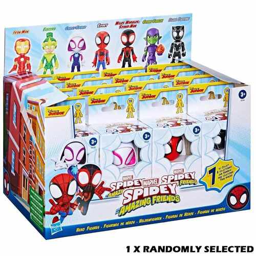 Marvel Spidey and His Amazing Friends Hero Figures Randomly Selected