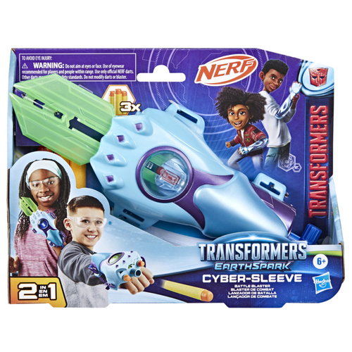 Transformers EarthSpark Cyber-Sleeve in 1 Nerf