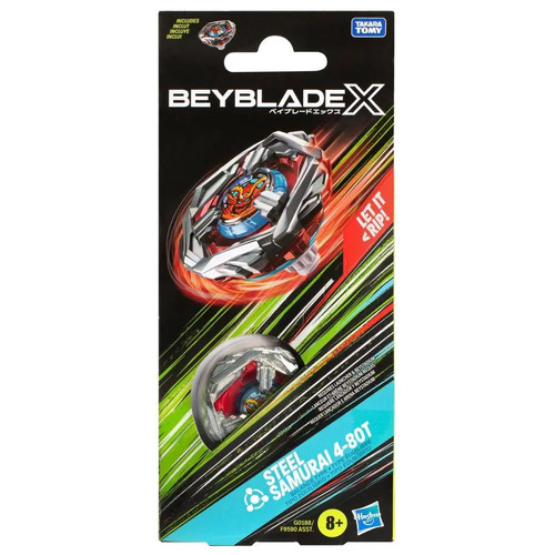 Beyblade X Steel Samurai 4-80T Booster Pack