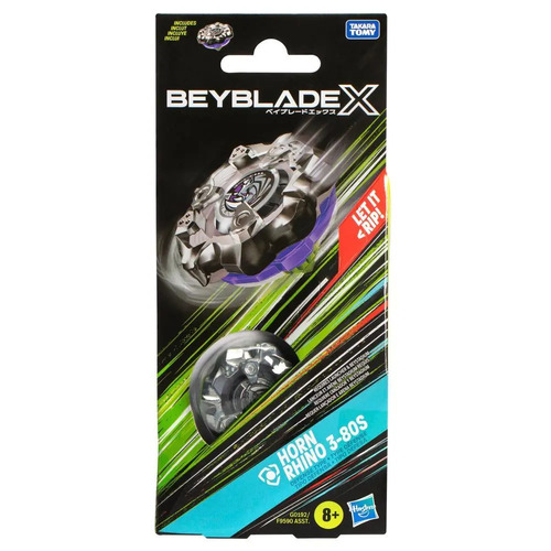 Beyblade X Horn Rhino 3-80S Booster Pack
