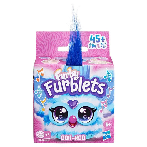 Furby Furblets Ooh-Koo Rock Mini Electronic Plush