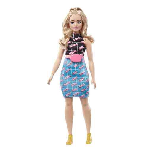 Barbie Fashionistas Doll 202 GRL PWR Motif