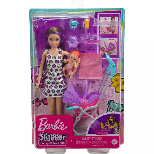 Barbie Skipper Babysitters Inc Dolls and Playset