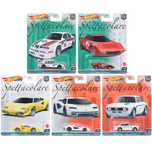 Hot Wheels Car Culture Spettacolare Set of 5
