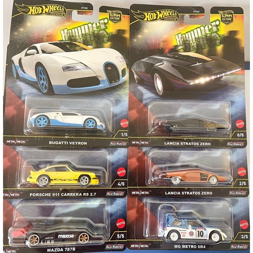 Hot Wheels Premium Car Culture Hammer Drops Box