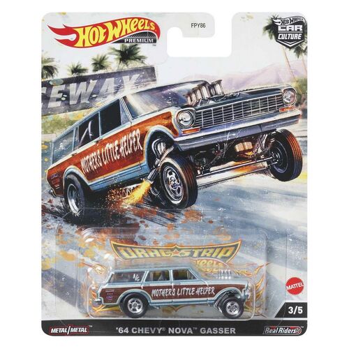 Hot Wheels Car Culture Dragstrip Demons '64 Chevy Nova Gasser
