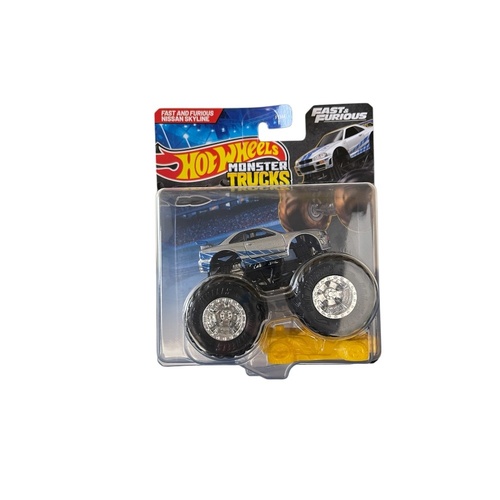 Hot Wheels Monster Truck 1:64 - Fast and Furious Nissan Skyline