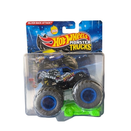 Hot Wheels Monster Truck 1:64 - Silver Back Attack