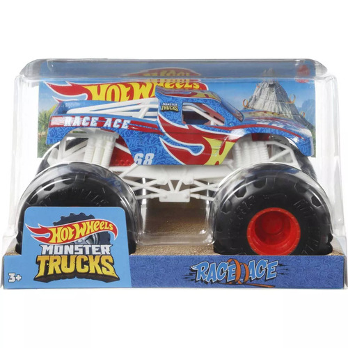 Hot Wheels Monster Trucks Race Ace 1:24