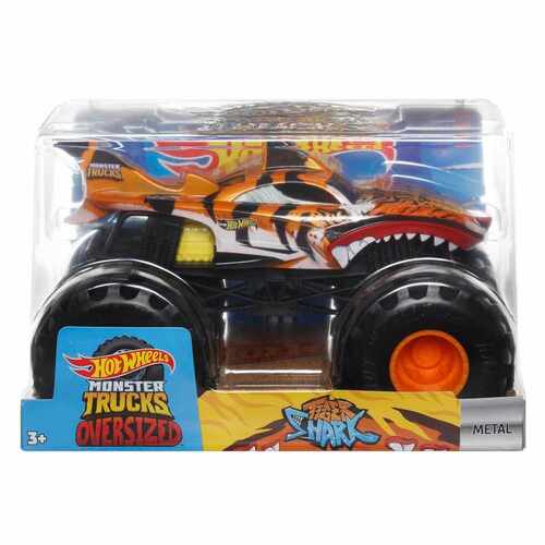 Hot Wheels Monster Truck Oversized Tiger Shark 1:24