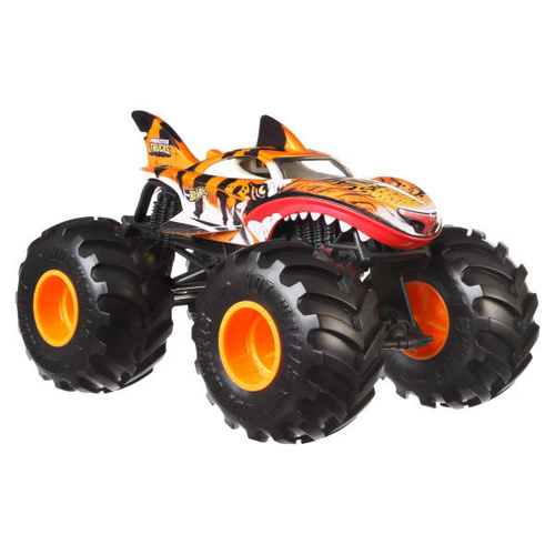 Hot Wheels Monster Truck Oversized Tiger Shark 1:24