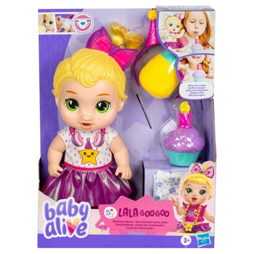 Baby Alive Birthday Bestie Lala Goo Goo Doll