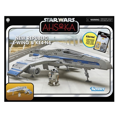 Star Wars The Vintage Collection New Republic E- Wing & KE4-N4